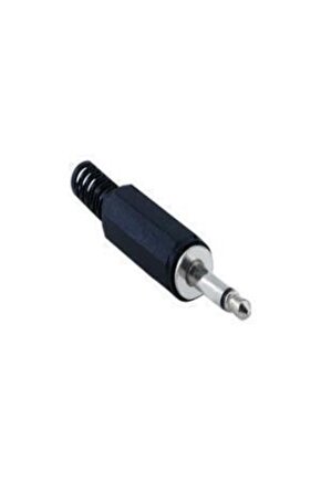 Kj44p 3.5 Mm Mono Erkek Jak Plastik Siyah Uçlu