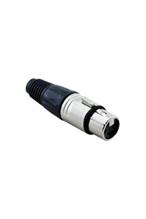 3 pin xlr dişi konnektör