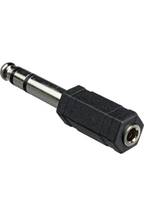 6.3 mm Stereo Erkek -3.5 mm Stereo Dişi Çevirici