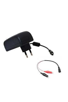 Akülü Araç Şarj Adaptörü 12 Volt 1 Amper