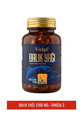 Balık Yağı | Omega 3 1200 mg - 60 Soft Gel