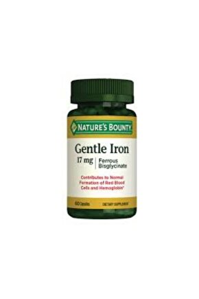 Gentle Iron 17 mg 60 Kapsül
