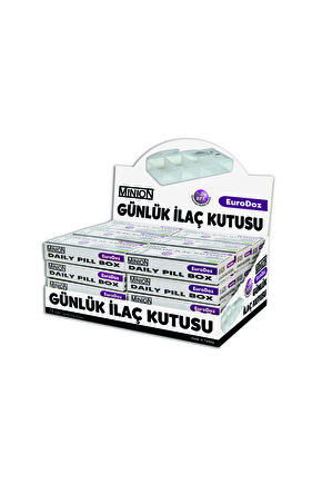 Euro-doz Günlük Ilaç Kutusu 24lü