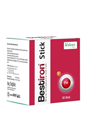 Bestiron Demir Takviye Edici Gıda 30 Stick Saşe