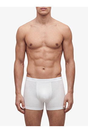 Erkek Modal Elastan Boxer Silver 9310 - Beyaz