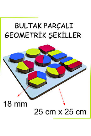 Bultak Parçalı Geometrik Şekiller