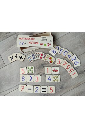 Matematik Kutum 4 Işlem, Sayı Ve Değerleri, Tek Çift Sayılar , Eşleştirme Oyunu 36 Parça