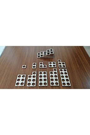 Temel Matematik Öğrenimi Materyali Sayı Blokları Oyunu 2 Takım