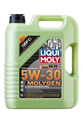 5W30 Motor Yağı Molygen New Generation 5 Litre (9952) 5W-30 Motor Yağı