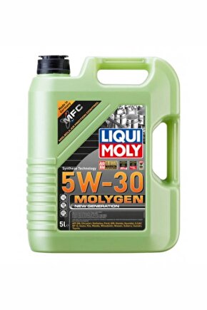 5w30 Motor Yağı Molygen New Generation 5 Litre (9952) Üretim Yılı 2024