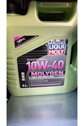 Molygen New Generation 10w-40 4 Litre Motor Yağı 2025 TARİHLİ