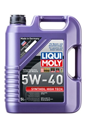 Synthoil High Tech 5W-40 Motor Yağı (5 Litre)