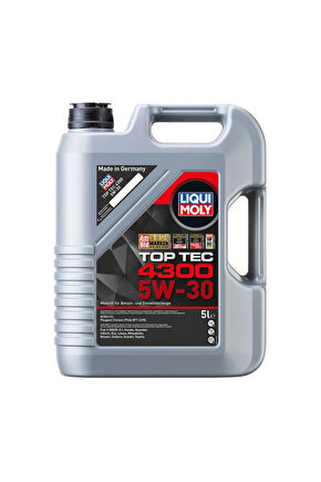 Top Tec 4300 5w-30 Tam Sentetik Motor Yağı 5 Lt. 2324 012025 Üretim