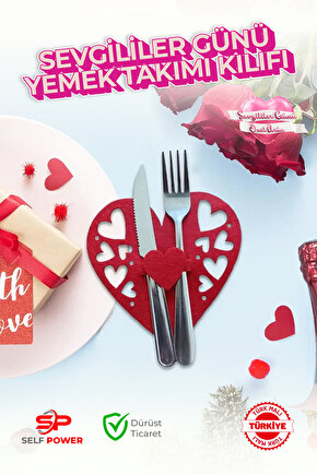2li Sevgililer Günü Sofra Seti, Sevgililer Günü Masa Dekorasyonları