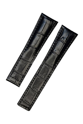 tag-heuer-carrera-uyumlu-22 x18 -siyah-deri-saat-kordonu