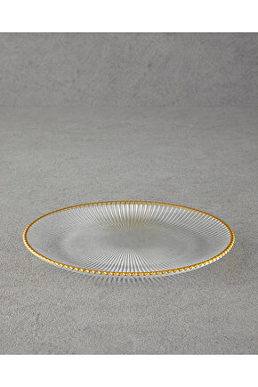 Graceful Shapes Cam Pasta Tabağı Gold