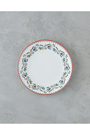 Charmsy Bone Porselen Pasta Tabağı 19 cm Renkli