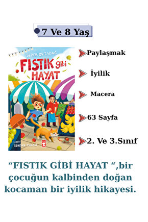 Timaş Fıstık Gibi Hayat 2. ve 3.Sınıf Hikaye Kitabı- Sezer Ortadağ