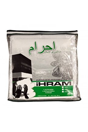 İhram. Umre Ihramı. Hac Ihramı. Optikli Ihramı. Pamuk Ihram. 1 Adet  1400gr