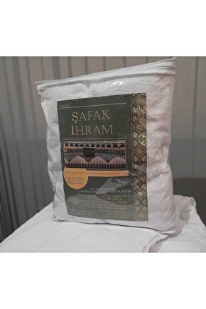 Şafak Ihram Hac Ve Umre Kıyafeti Cotton Ihram 1250gr 110x220