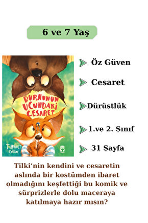 Timaş Burnunun Uçundaki Cesaret 1. ve 2. Sınıf Hikaye Kitabı