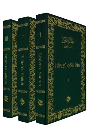 Riyazüs Salihin 1-3 Cilt 2025 Son Baskı - Kuşe Kağıt