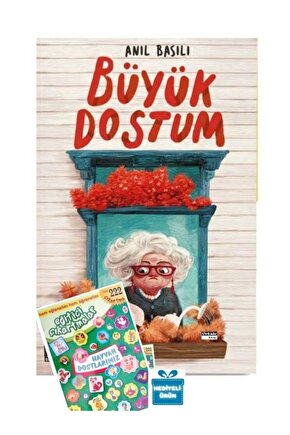 Sticker Hediyeli- Büyük Dostum 5. 6. 7. 8. Sınıf Ortaokul Okuma Kitabı Anıl Basılı