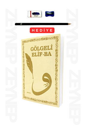 Gölgeli Elif-ba (Kalem Seti Hediyeli)