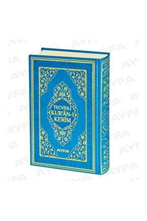 Cami Boy Tecvidli Kuranı Kerim Mavi Ayfa Yayınları