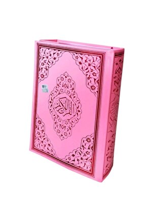 Kuran-ı Kerim Pembe Renkli Rahle Boy Sesli Ayfa