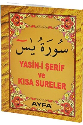Yasin-i Şerif Ve Kısa Sureler  Kolektif   9759944933066