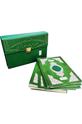 Rahle Boy 30 Cüz Kuranı Kerim Yeşil