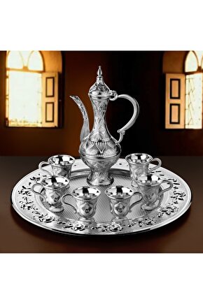 Kararmaz Zemzem Takımı Gümüş Rengi - Busem