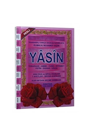 Haktan Yayınları Ortaboy 41 Yasin-i Şerif Ekonomik Pembe (25 Adet )