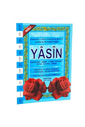 80 Sayfa Orta Boy Mavi Yasin Kitabı