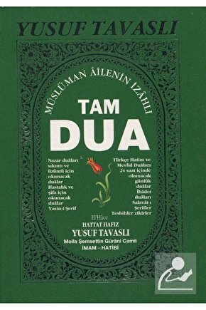 Tam Dua Kitabı (cep Boy ) Kod:c36