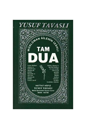 Müslüman Ailenin Izahlı Tam Dua Kitabı (b04)  Yusuf Tavaslı   9789758131174