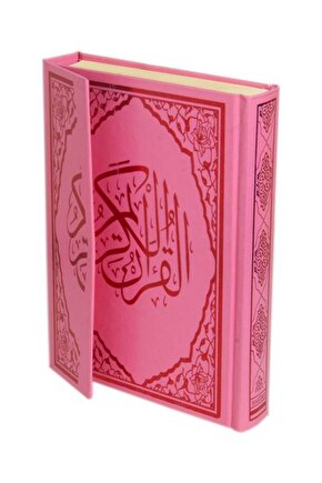 Kuran-ı Kerim Hafız Boy Bilgisayar Hatlı Kolay Okunuş (Pembe Cilt)