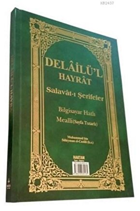 DELAİLÜL HAYRAT H 28  ÇANTA BOY ARAPÇA TÜRKÇE OKUNUŞLU MEALLİ   HAKTAN