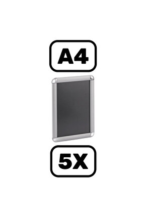 A4 Rondo Çerçeve 5 Li Paket (21x30)