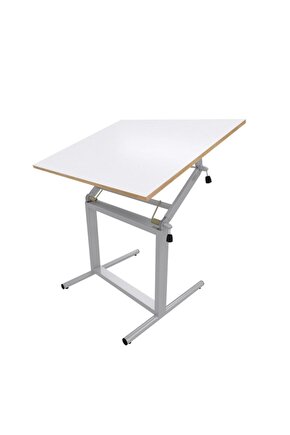 100x150 Cm Ahşap Tablalı Teknik Proje Çizim Masası Profesyonel Çizim Masası Ayak+tabla
