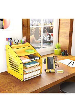 A4 Evrak Rafı Masaüstü Organizer