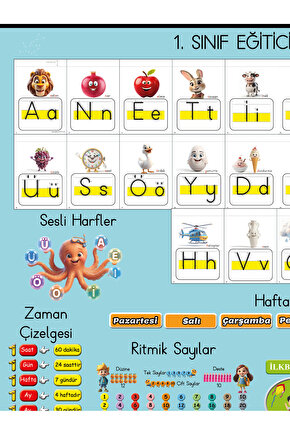 1. sınıflar eğitici- öğretici afiş
