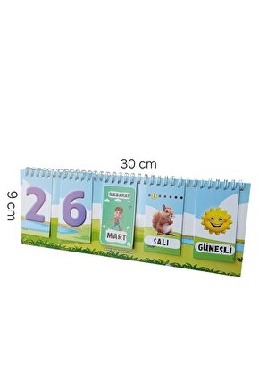 Masa takvimi (eğitici - etkileşimli)
