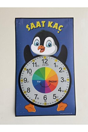 saat afişi
