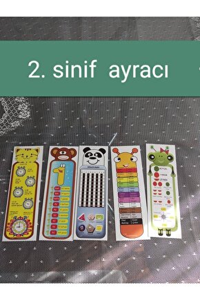 2.sınıf Kitap Ayracı 40 Adet