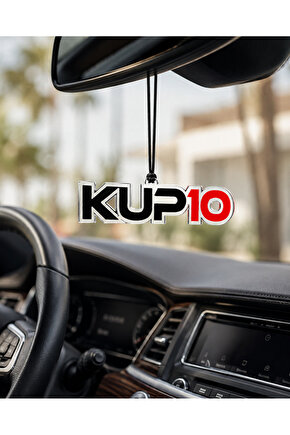 KUP10 Pleksi Araç Dikiz Aynası Süsü | Estetik ve Dayanıklı UV Baskılı Otomobil Aksesuarı