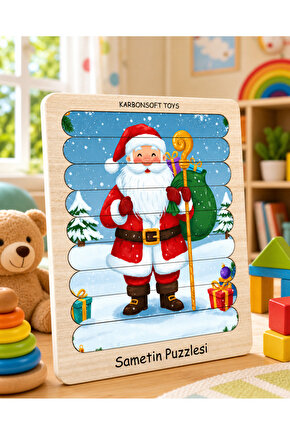Çocuklar için Tatil Hediyeleri, Küçük Çocuk Yapboz Oyuncakları , Montessori Yapboz Oyunu