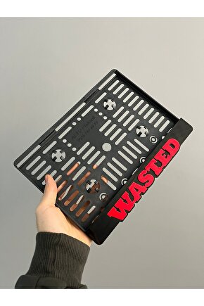 Wasted Yazılı Pleksi Plakalık
