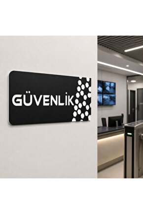 Dekoratif Güvenlik Yönlendirme Tabelası